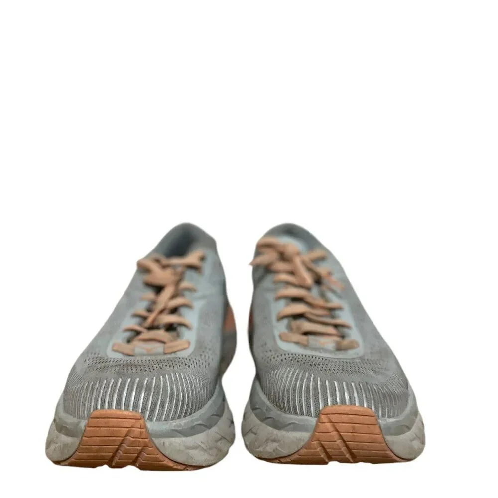 Hoka One One Bondi 7 Running Shoe Sneaker Harbor Mist/Shark Skin Women's Sz 9